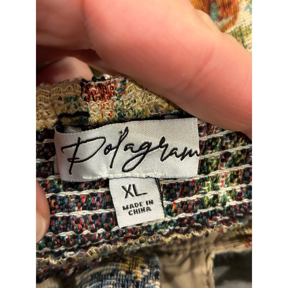 Polagram Floral Tapestry Mini Apron Unique Cottagecore Grandma Nostalgic Fun - Picture 7 of 16